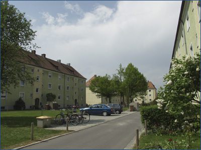 Alburger Hochweg und Josef-Laumer-Str. in Straubing
